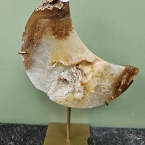 Agaat Maan op Standaard 14.5cm nr. A31