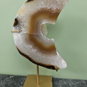 Agaat Maan op Standaard 15cm nr. A41
