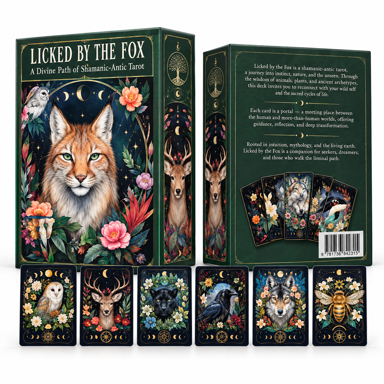 dieren uit bos Dieren uit het bos – deck met 48 affirmatiekaarten