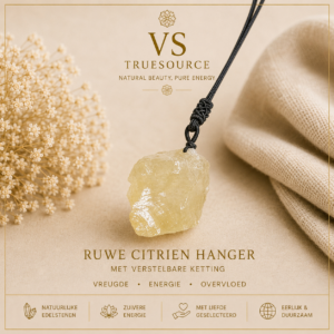 Ruwe Hanger Citrien