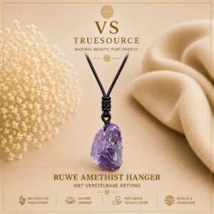 Ruwe Hanger Amethist